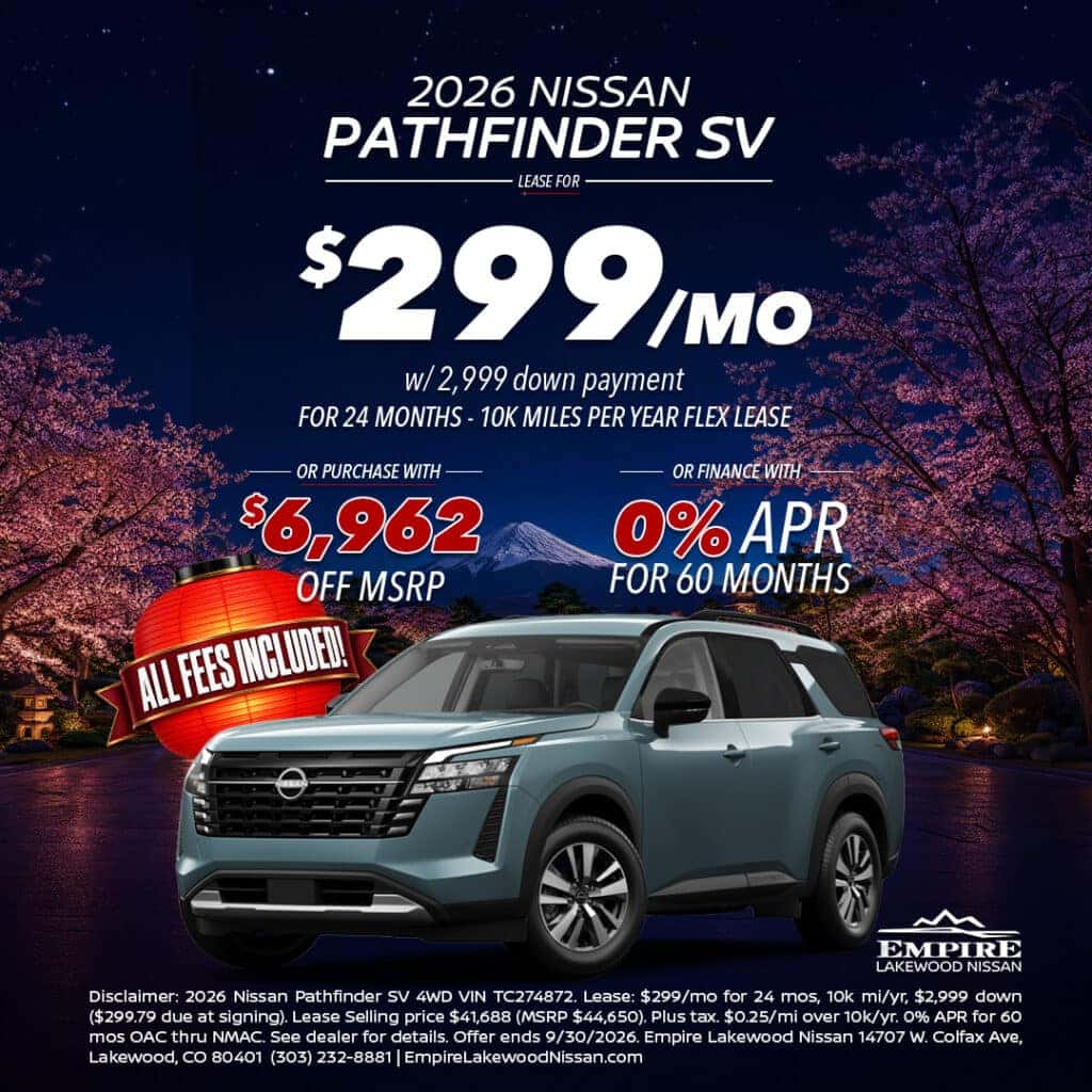 2026 Nissan Pathfinder SV 4WD for Sale in Denver, CO