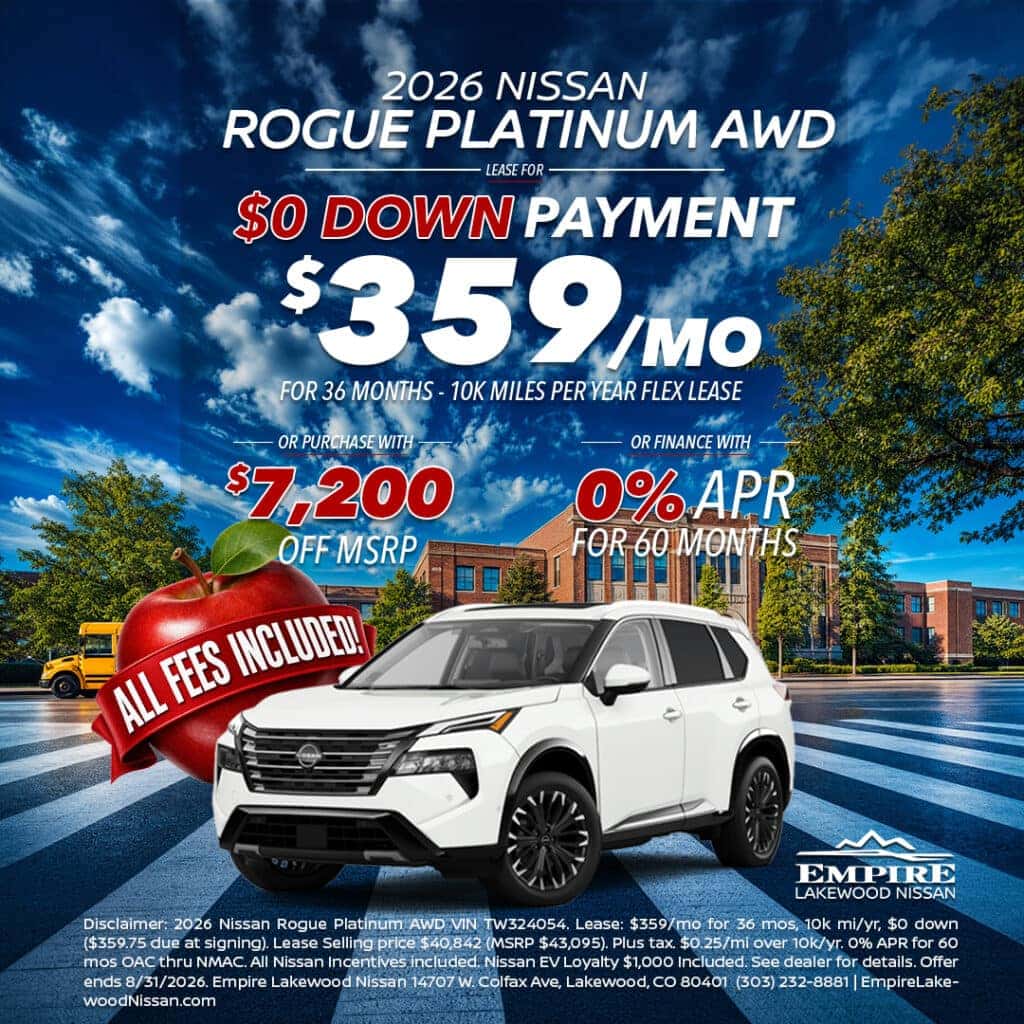 2026 Nissan Rogue Platinum AWD | Denver, CO