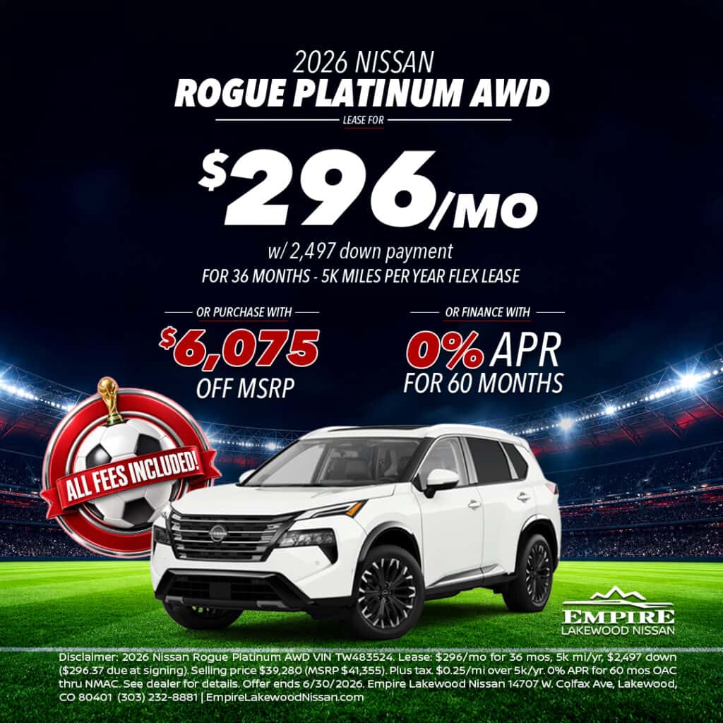 2026 Nissan Rogue Platinum AWD | Denver, CO