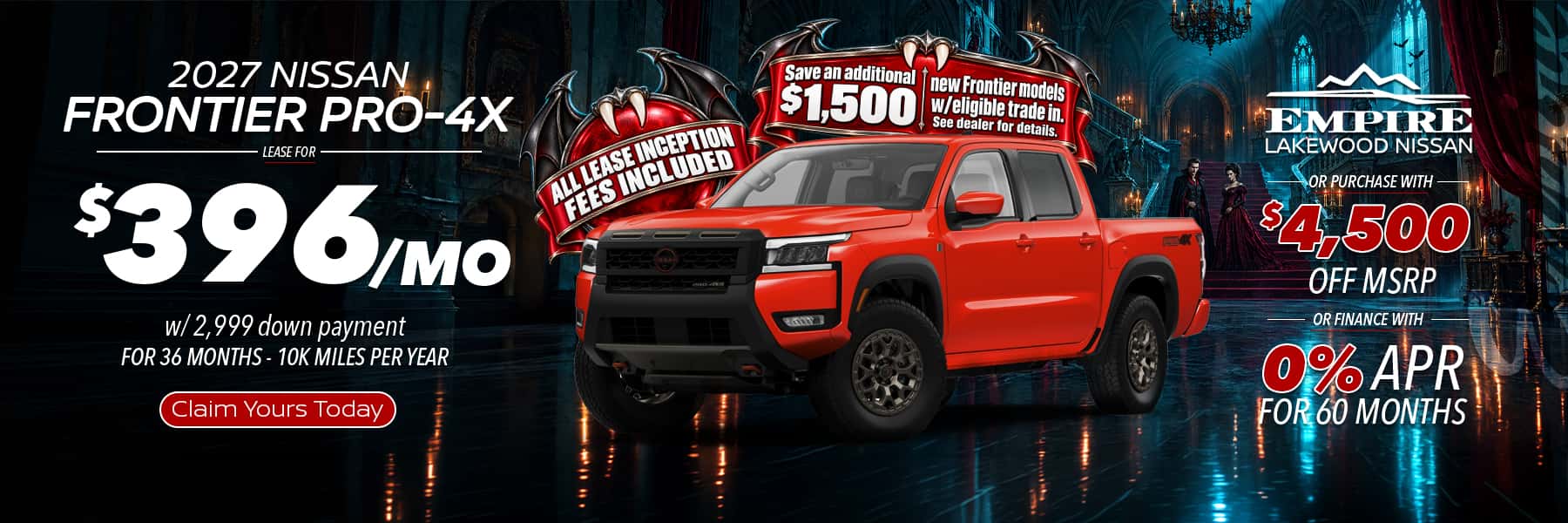 2027 Nissan Frontier For Sale in Denver