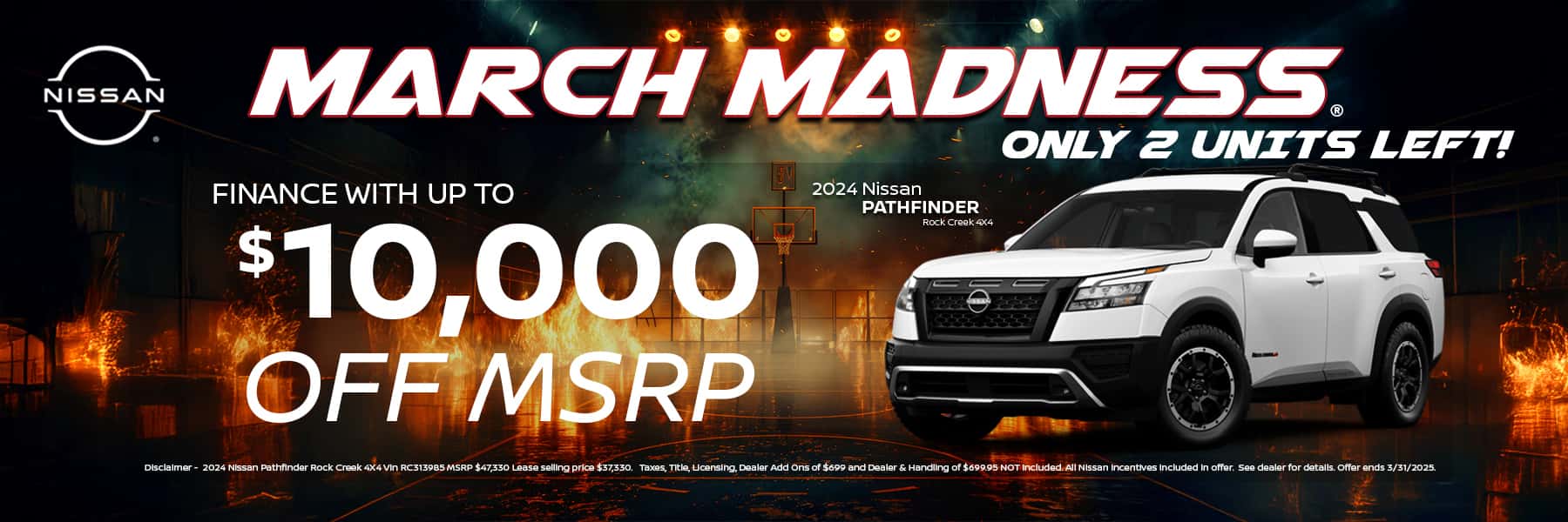 2024 Nissan Pathfinder Rock Creek