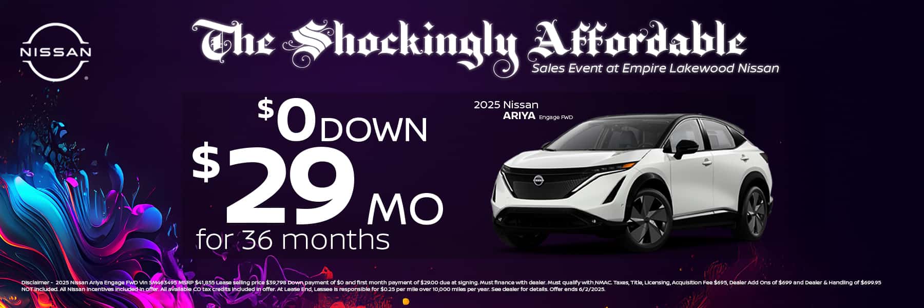 2025 Nissan Ariya for Sale in Denver, CO