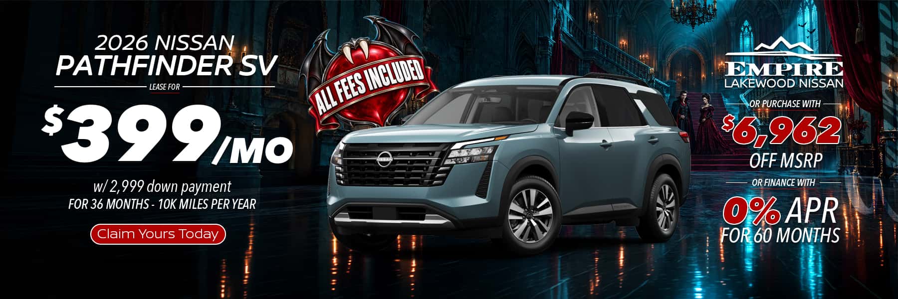 2026 Nissan Pathfinder SV 4WD for Sale in Denver, CO