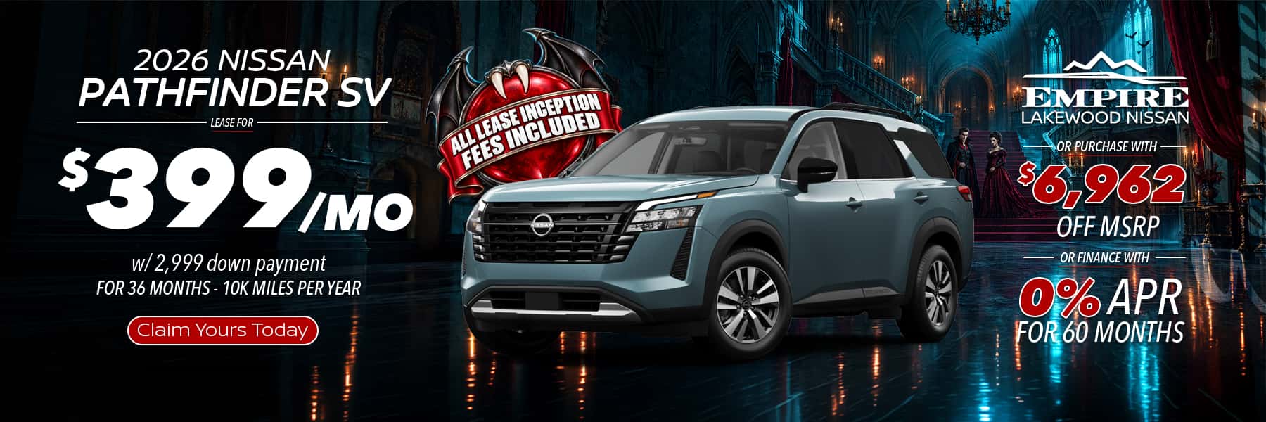 2026 Nissan Pathfinder SV 4WD for Sale in Denver, CO