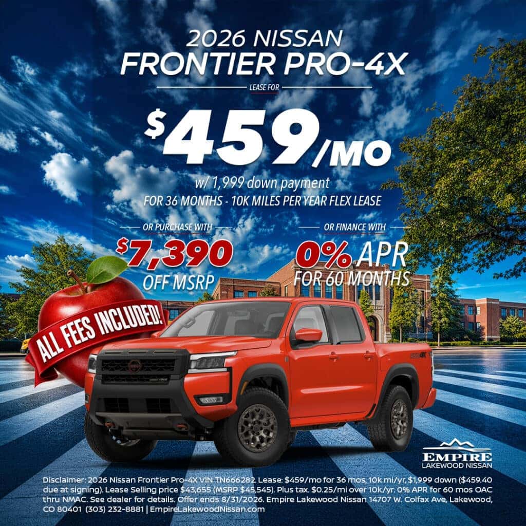 2026 Nissan Frontier Pro-4X 4X4 for Sale in Denver, CO