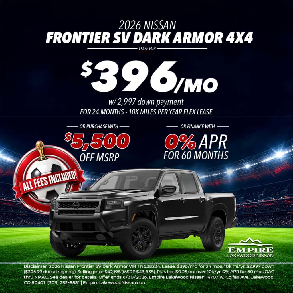 2026 Nissan Frontier SV Dark Armor 4X4 for Sale in Denver, CO