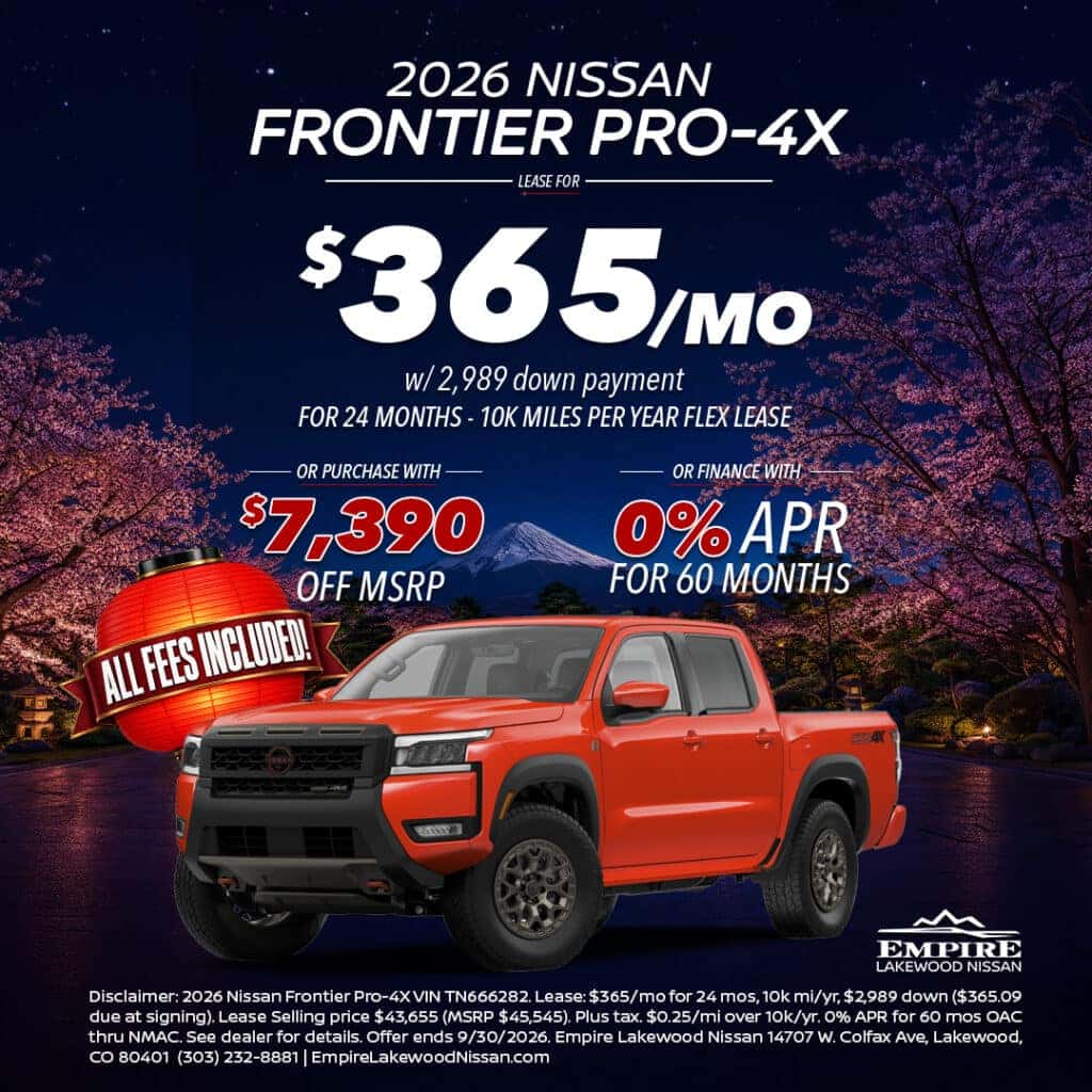 2026 Nissan Frontier Pro-4X 4X4 for Sale in Denver, CO