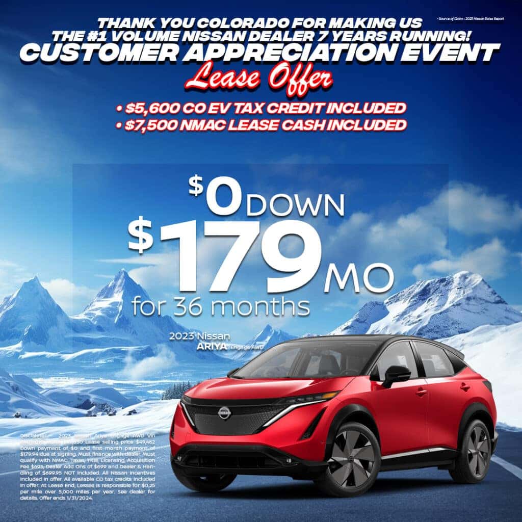 New Nissan Buy or Lease Specials near Denver l Lakewood CO