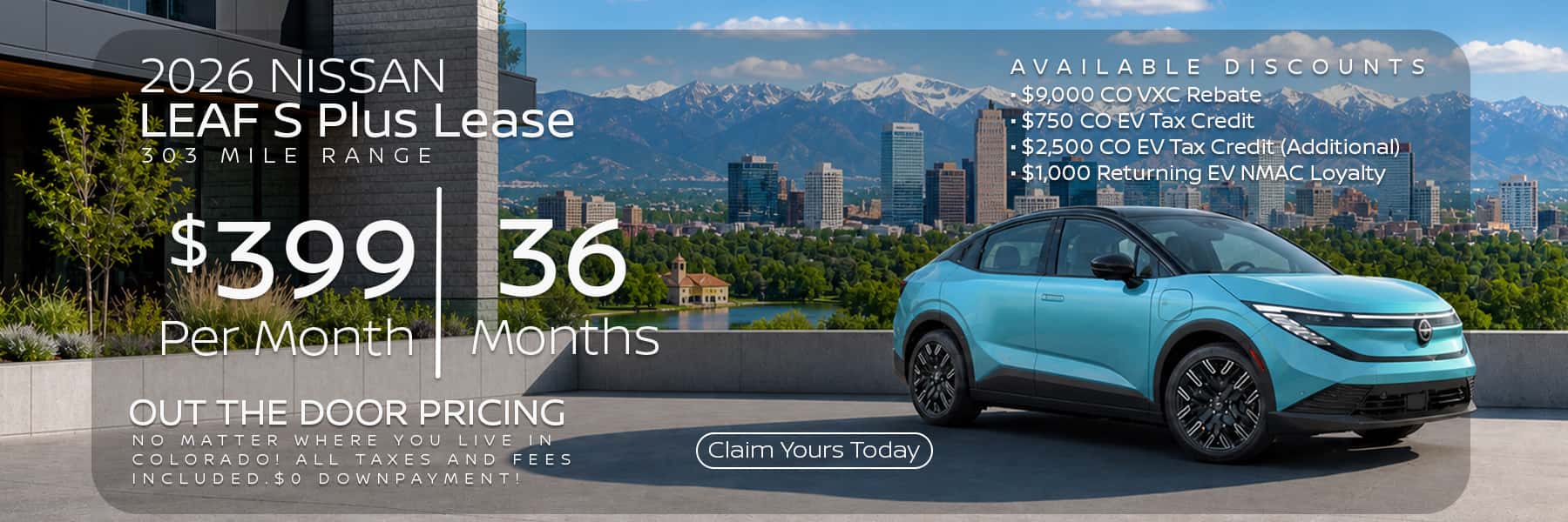 2026 Nissan Leaf S Plus for Sale in Denver, CO – Empire Lakewood Nissan