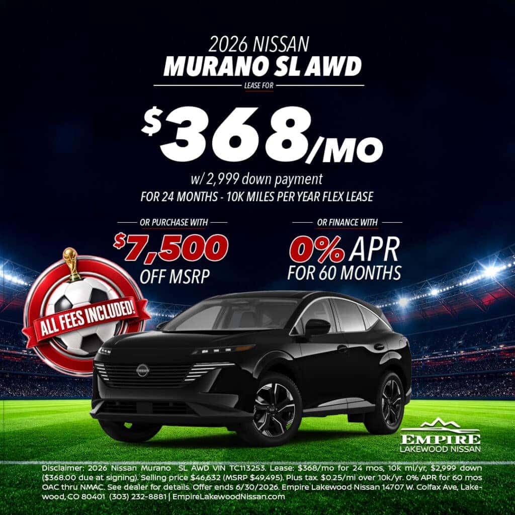 2026 Nissan Murano SL AWD for Sale in Denver, CO