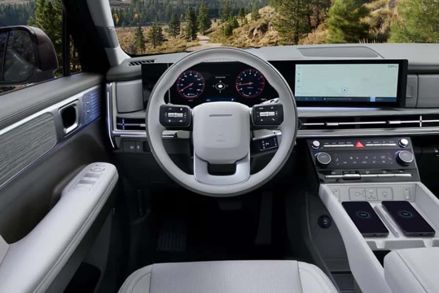 2025 Hyundai Santa Fe Hybrid interior in St. George, UT