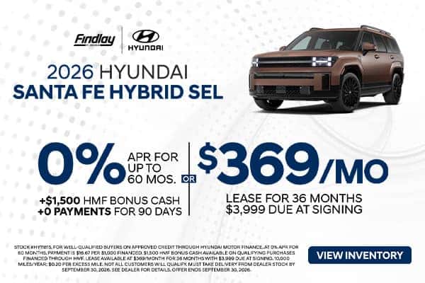 2026 Santa Fe Hybrid