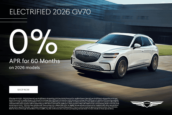 2026 Electrified GV70