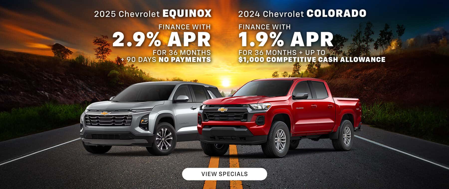 Chevy Equinox and Colorado