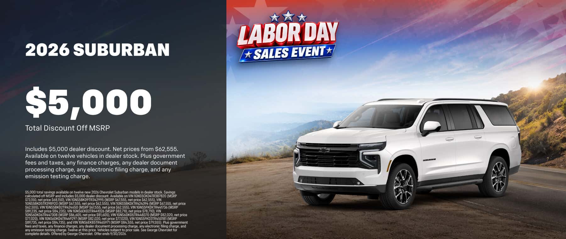 2026 Chevy Suburban