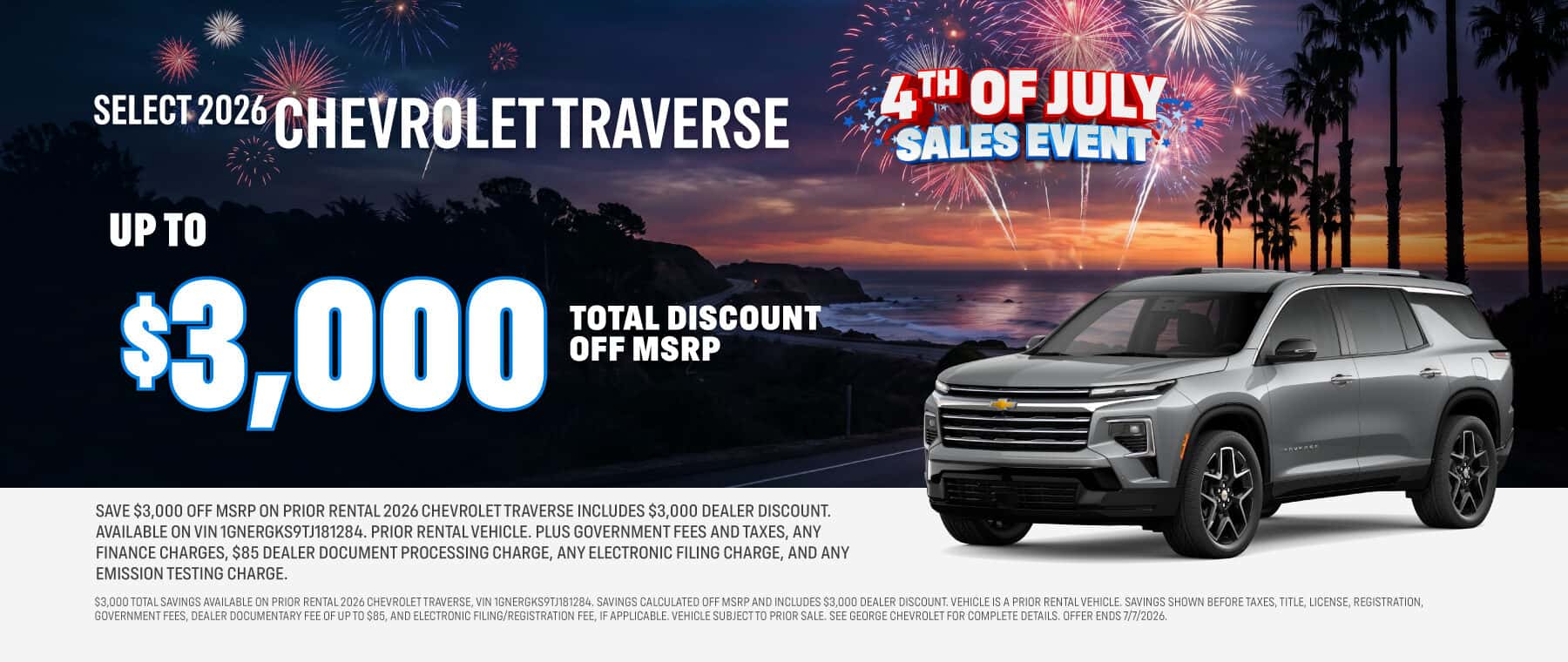 2026 Chevy Traverse