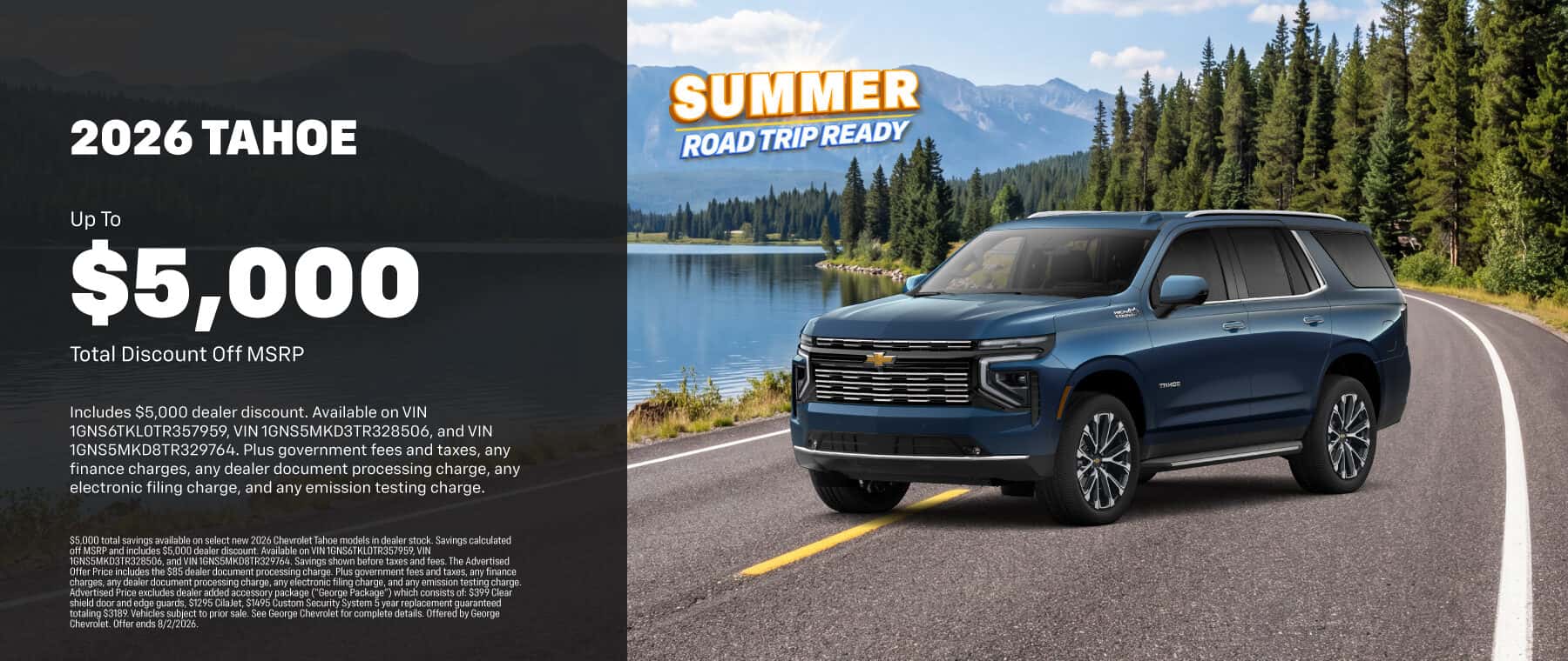 George Chevy 2026 Tahoe