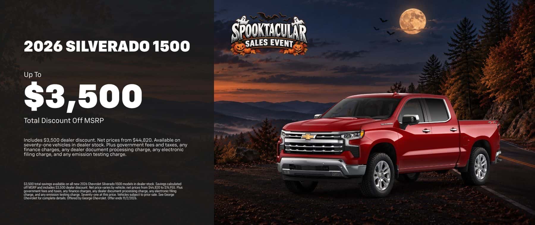GC 2026 Silverado Offer