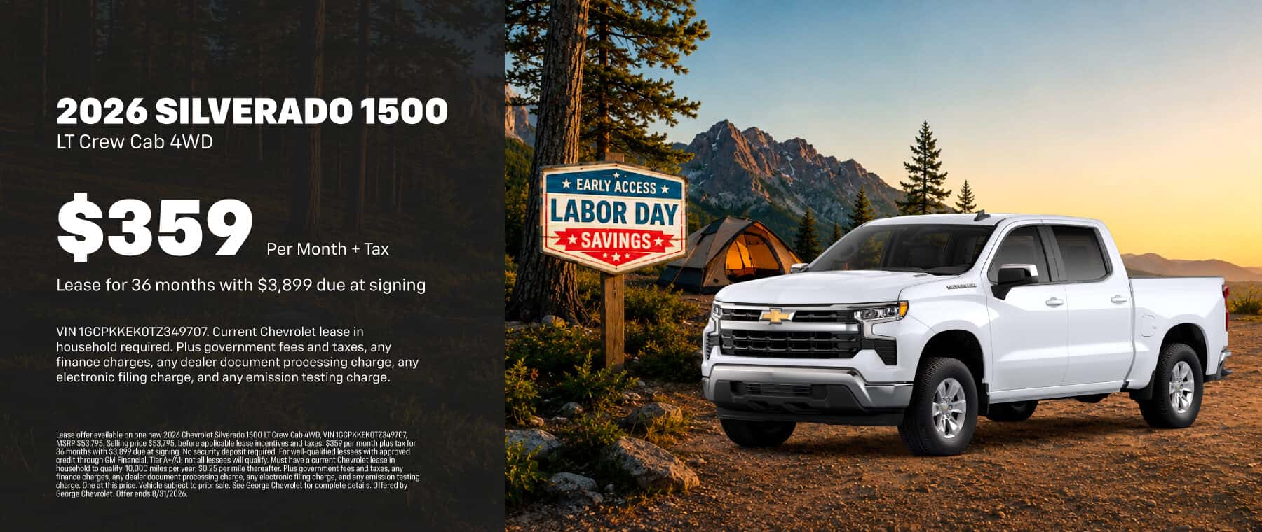 1500 Silverado Lease