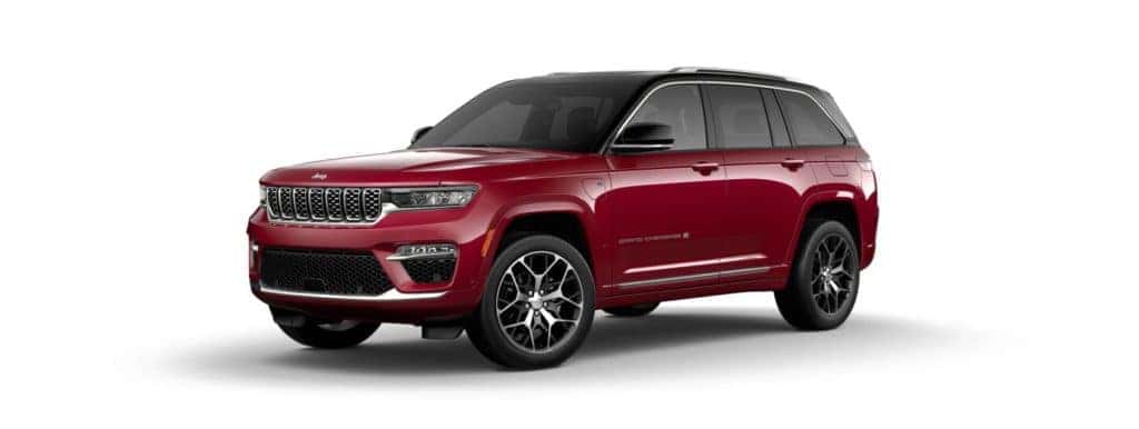 2023 Jeep Grand Cherokee 4xe - Velvet Red & Black