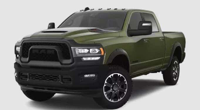 2024 Ram 2500 - Olive Green Pearl-Coat Exterior Paint