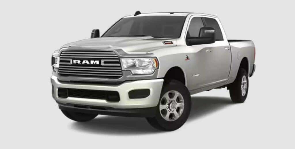 2024 Ram 3500 - Pearl White Exterior Paint
