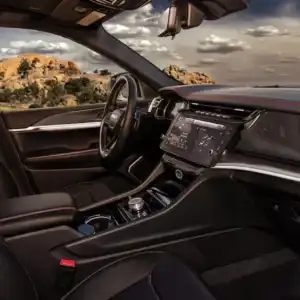 2026 Jeep Grand Cherokee interior view from the side - for sale glenn cdjr