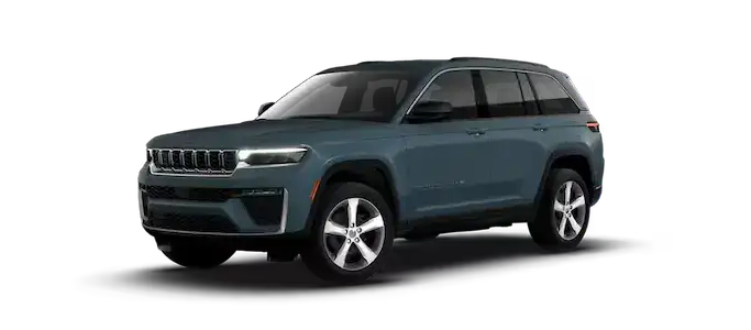 2026 grand cherokee Steel Blue Exterior Paint