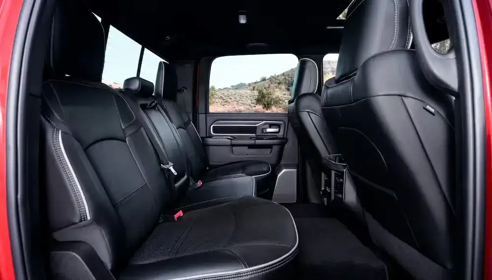 2027 RAM 2500 back seats