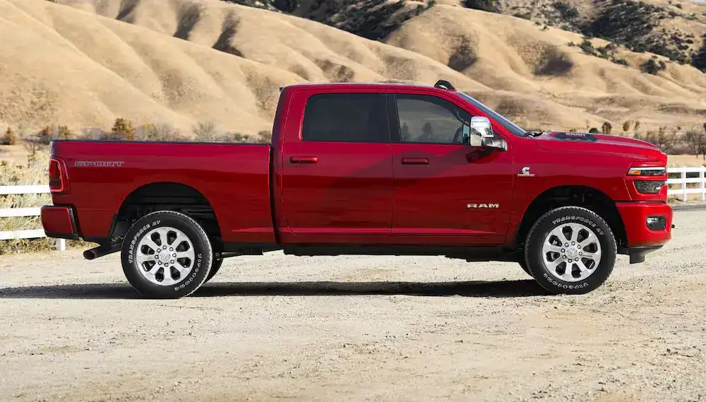 2027 RAM 2500 side profile