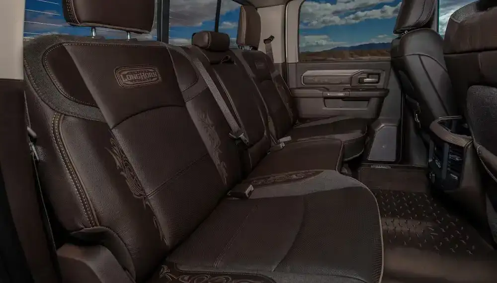 2027 RAM 3500 back seats