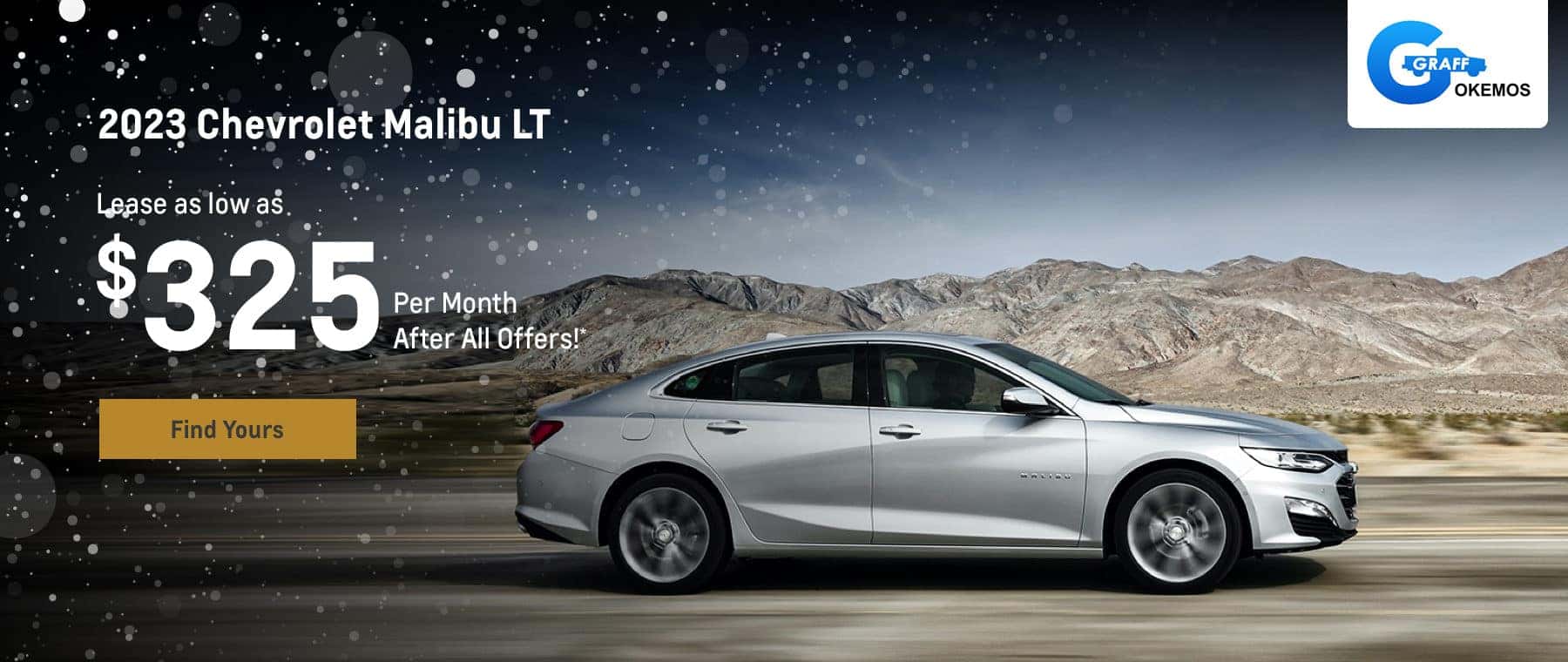 2023 Chevrolet Malibu LT Lease. LEASE AS LOW AS $325 PER MONTH AFTER ALL OFFERS!*