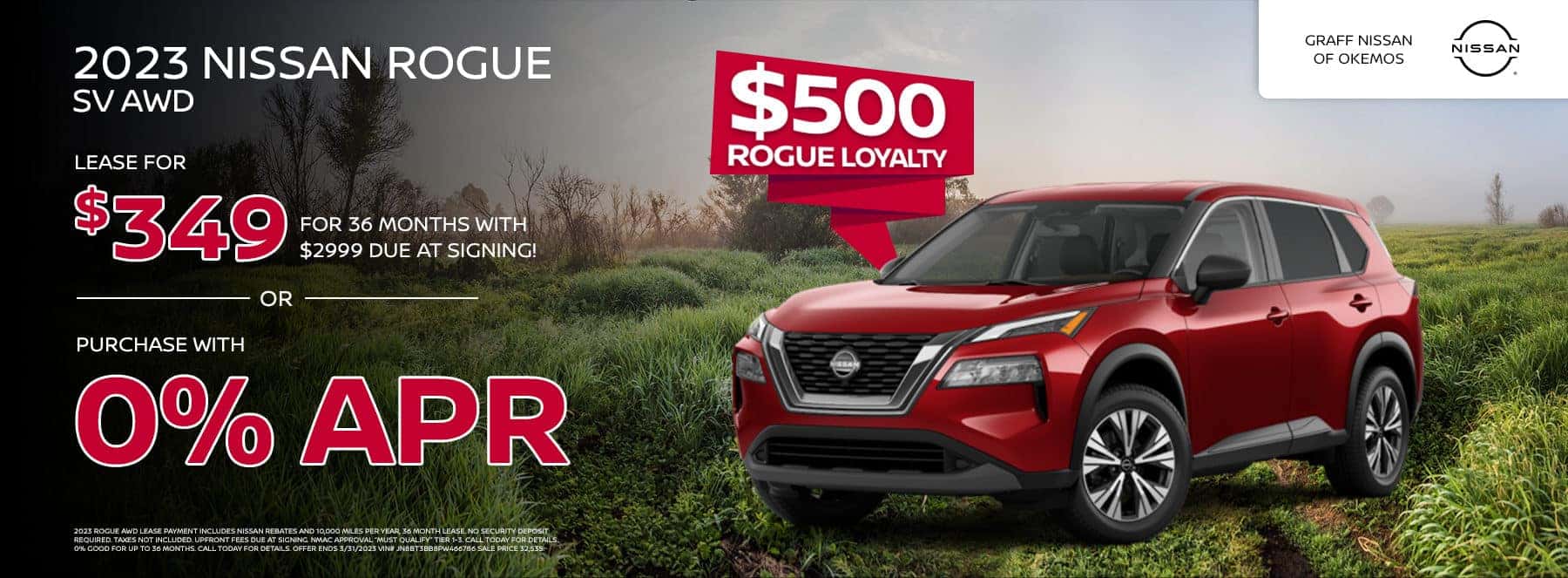 2023 Nissan Rogue SV AWD