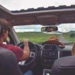 People in car