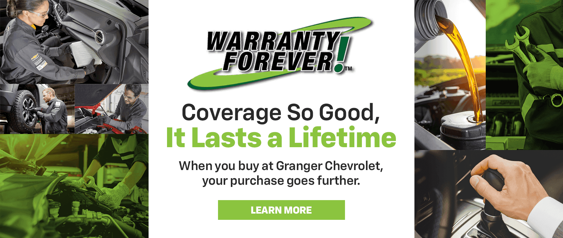 Warranty Forever from Granger Chevrolet
