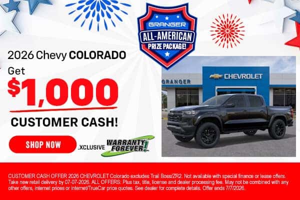 2026 Chevy Colorado Purchase Offer