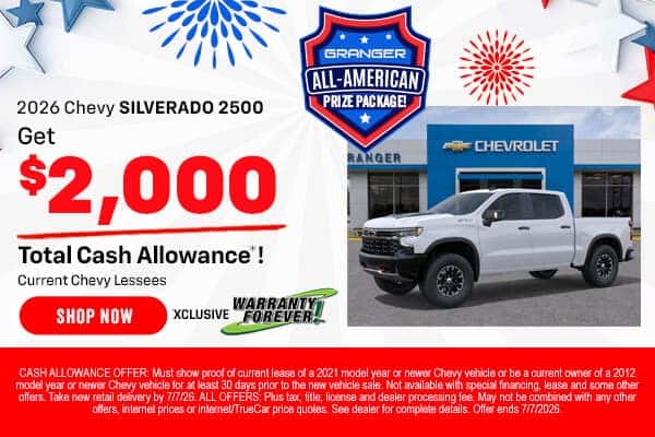 2026 Chevy Silverado 2500 HD Purchase Offer