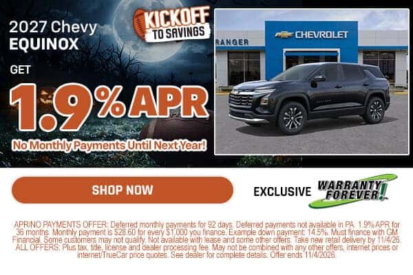 2027 Chevy Equinox APR Offer