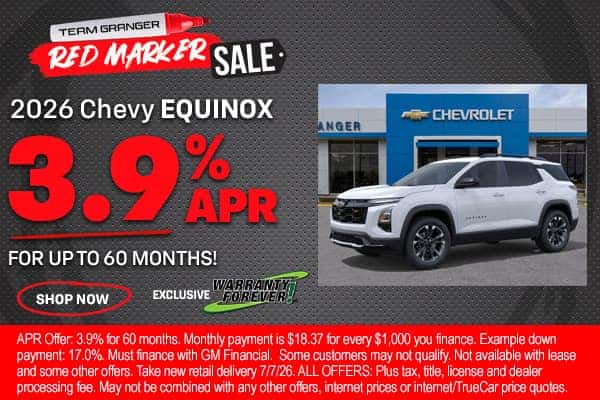 2026 Chevy Equinox APR Offer