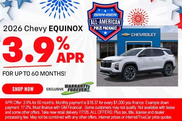 2026 Chevy Equinox APR Offer