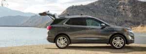 Chevy Equinox Parked by Lake