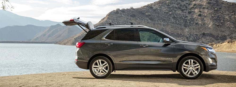Chevy Equinox Parked by Lake