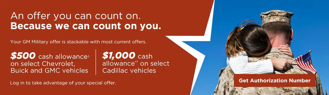 Military Discount | Holiday Chevrolet Buick GMC