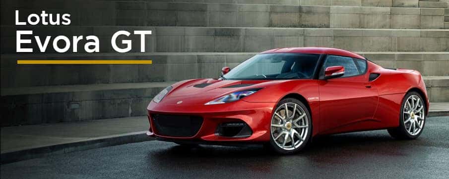 a red 2021 Lotus Evora