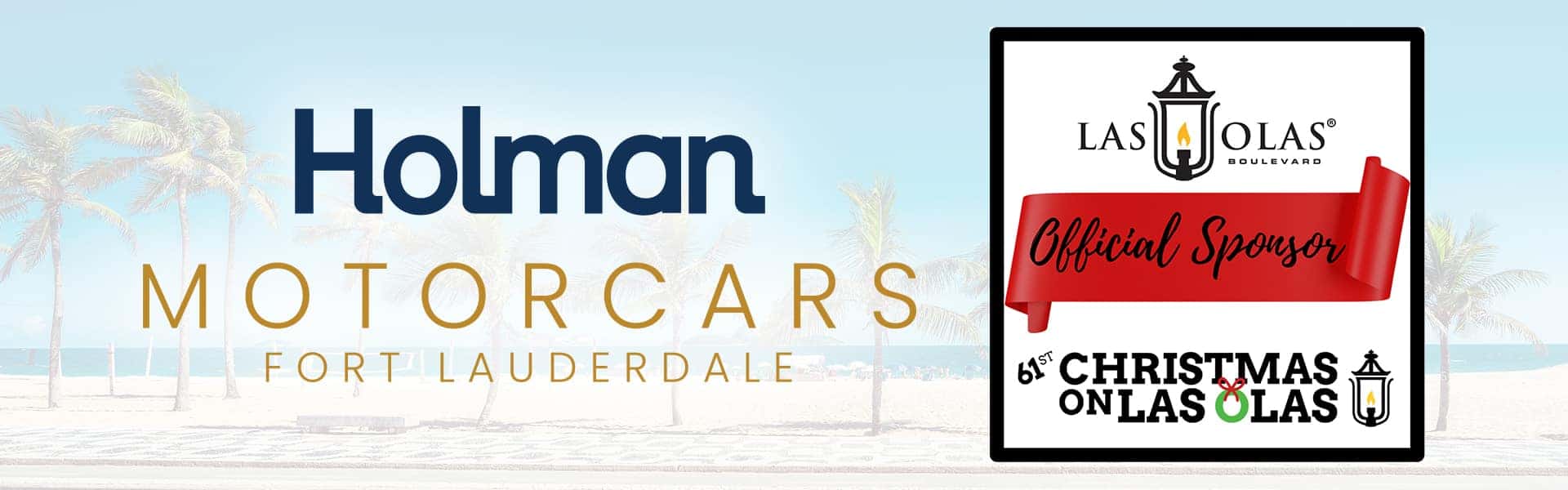Christmas on Las Olas 2023 Holman Motorcars