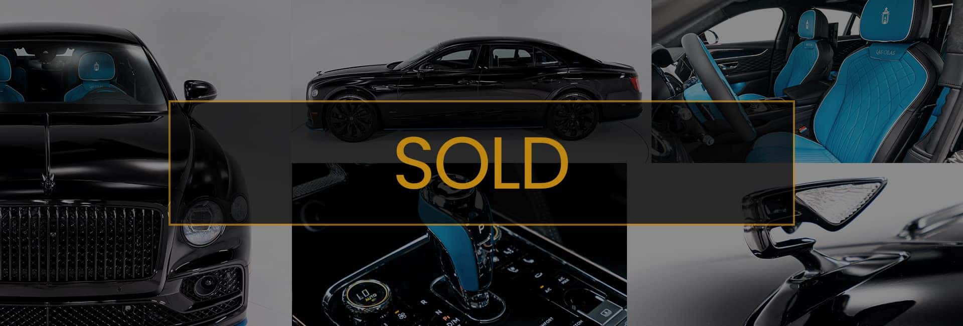 SOLD Las Olas Black Crystal Flying Spur