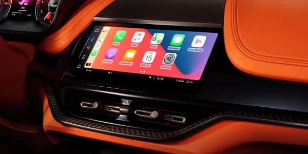 an image of the infotainment