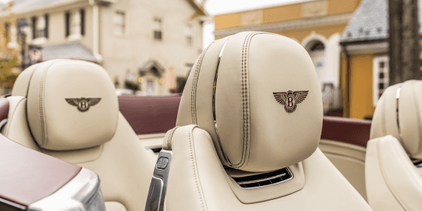 Interior seats of continental gtc