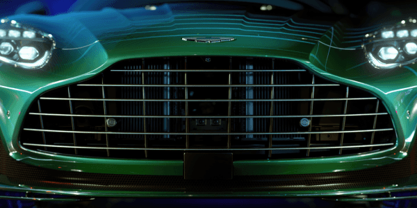 A rendering of the DB12 grille