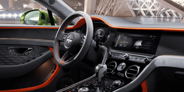 interior of continental gt speed